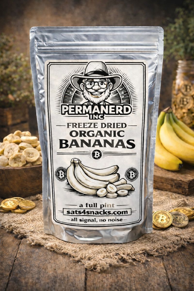Organic  Bananas - Freeze Dried 5 Pack