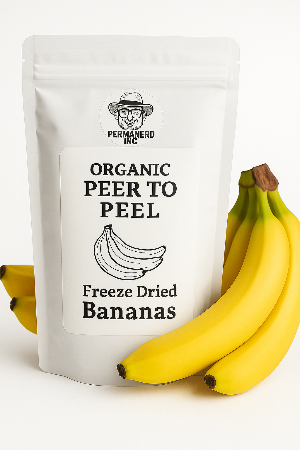 Peer to Peal Organic Freeze Dried Bananas - 5 Pack