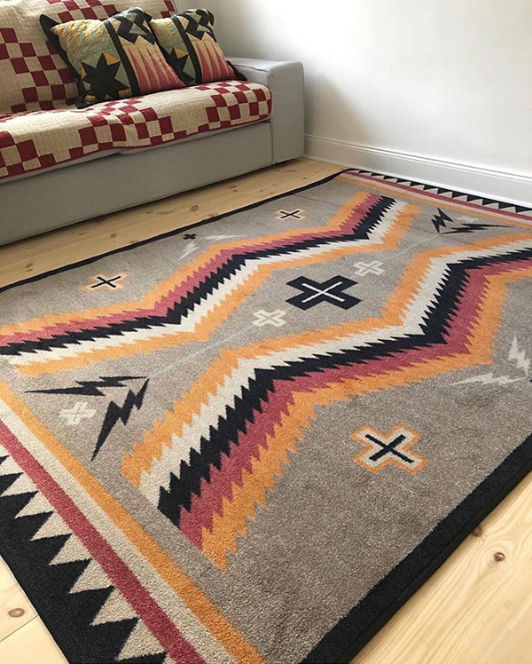 Western Style Bathroom Rugs with Horses