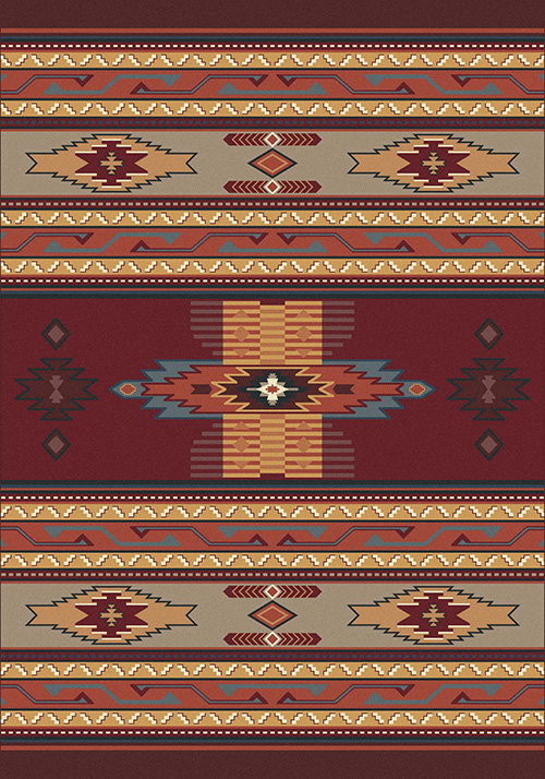 Round Western Area Rugs