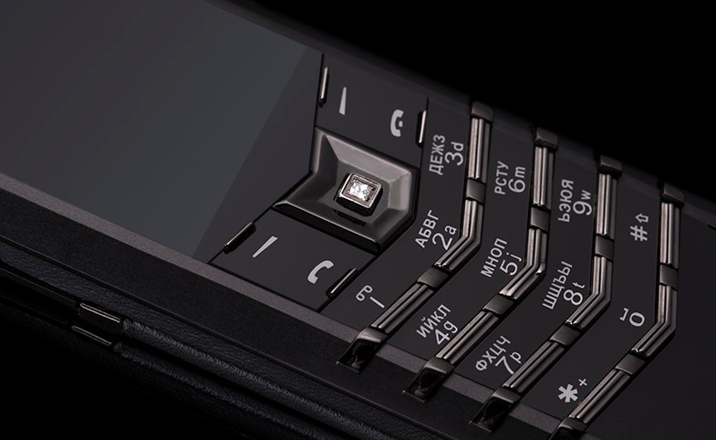 Vertu Signature Pure Black Diamonds