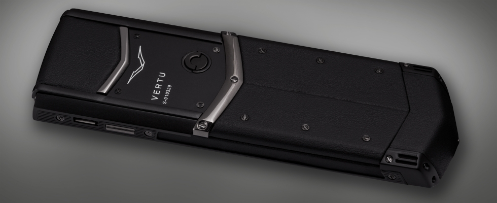 Vertu Signature Pure Black Diamonds