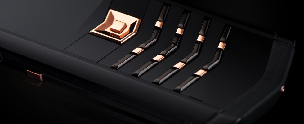 Vertu Signature S Red Gold Black DLC