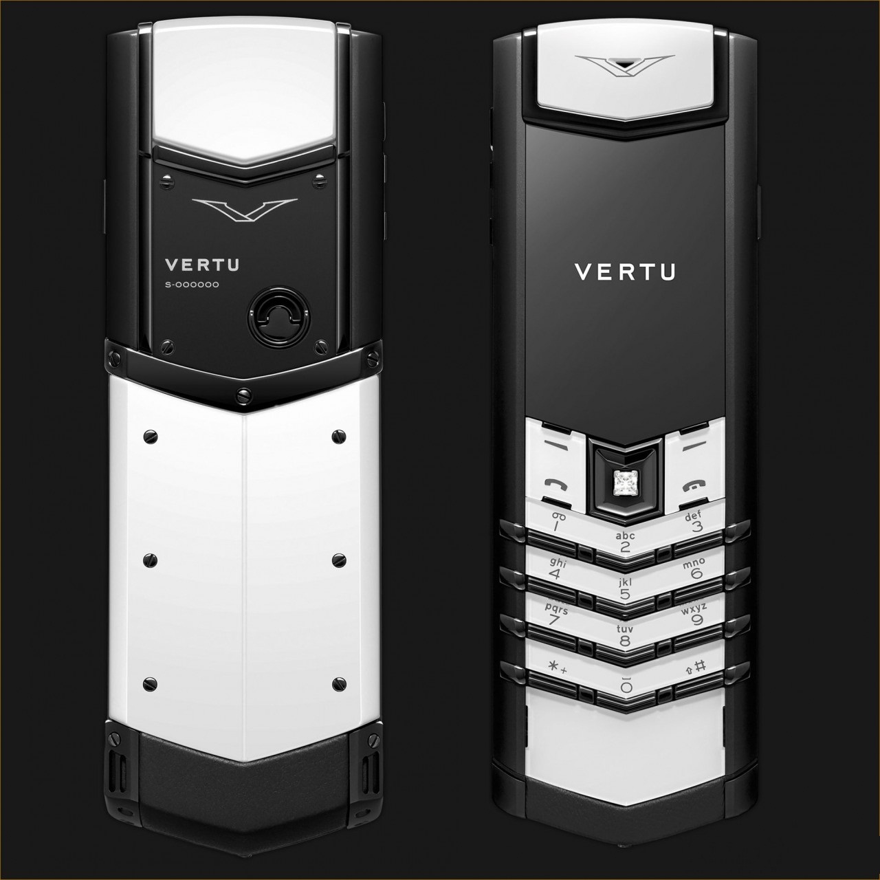 Vertu Signature S Black And White
