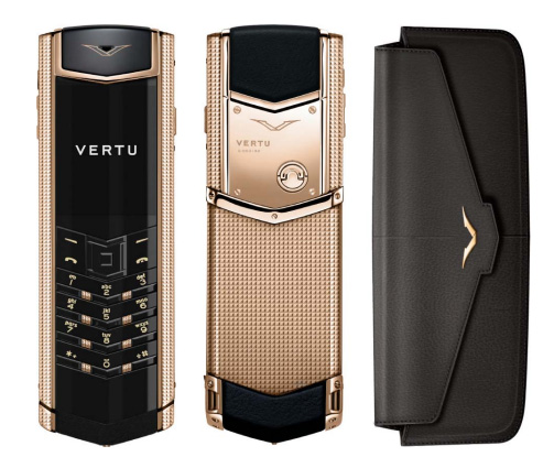 Vertu Signature S Clous de Paris Red Gold 1