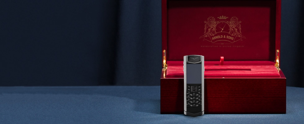 Vertu Signature S Clous de Paris Stainless Steel 3