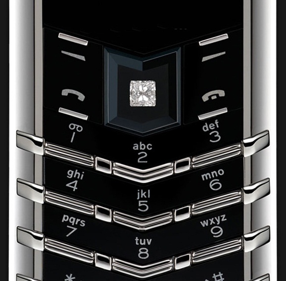 Vertu Signature S Platinum Diamond Select Key