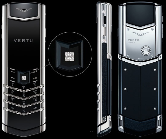 Vertu Signature S Platinum Diamond Select Key