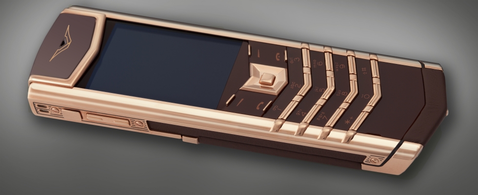 Vertu Signature S Pure Chocolate Rose Gold