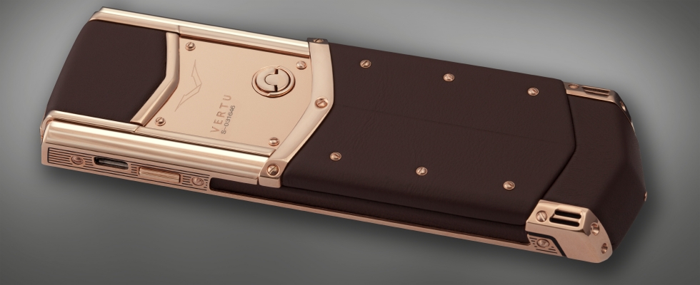 Vertu Signature S Pure Chocolate Rose Gold