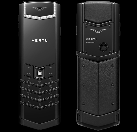 Vertu Signature Pure Black Diamonds