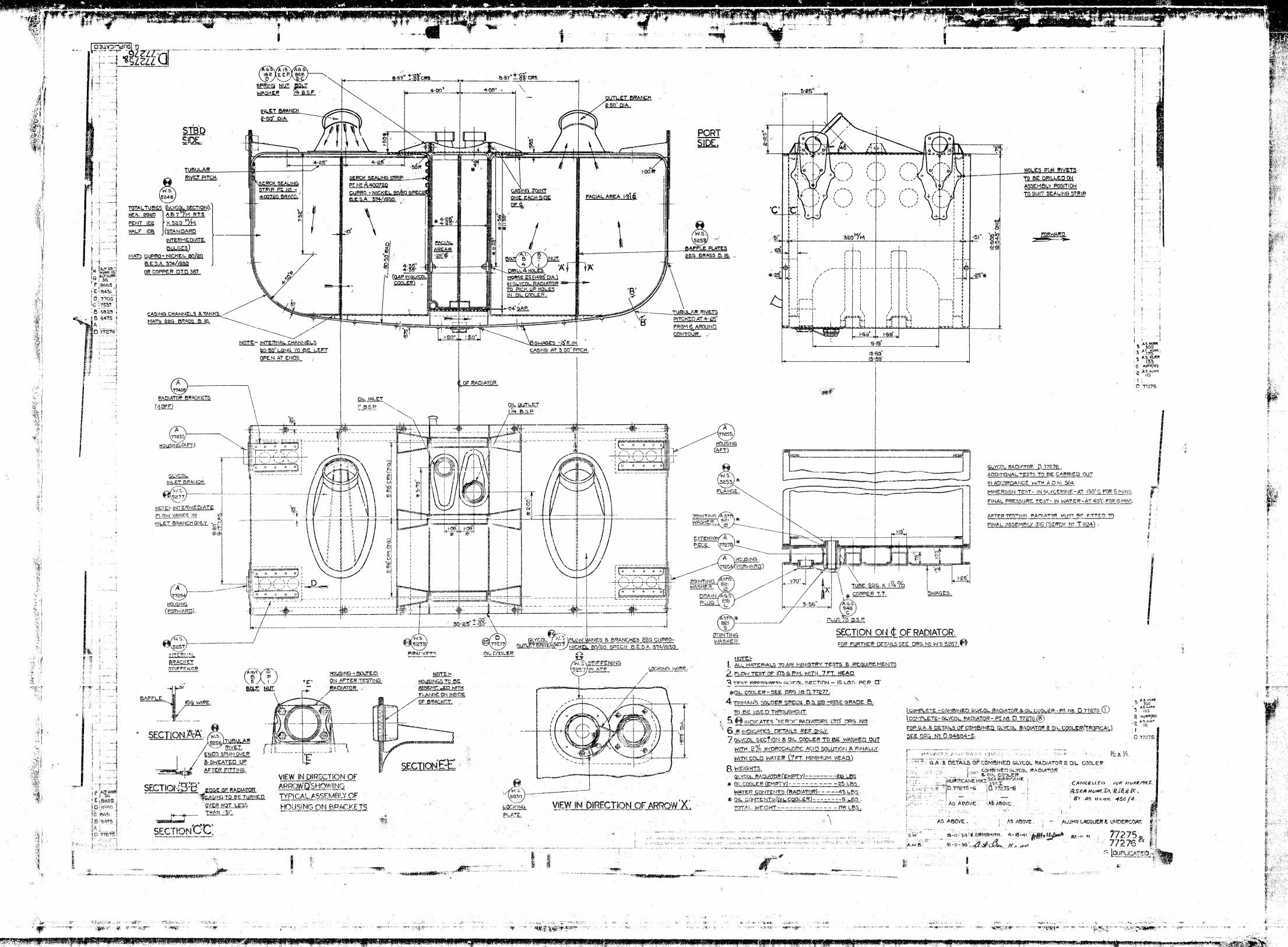 Hurricane radiators - is there a tropical, or later type on the Mk.II ...