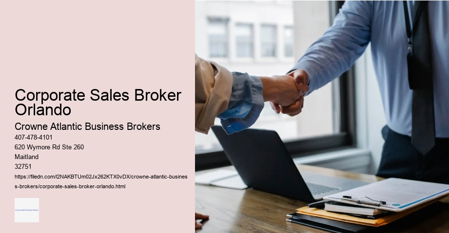 Corporate Sales Broker Orlando