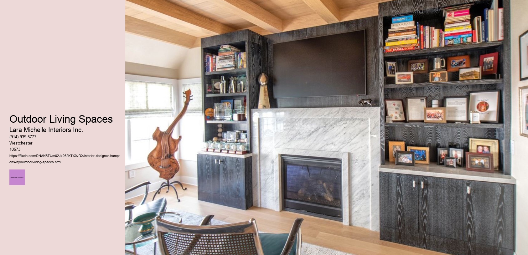 Outdoor Living Spaces