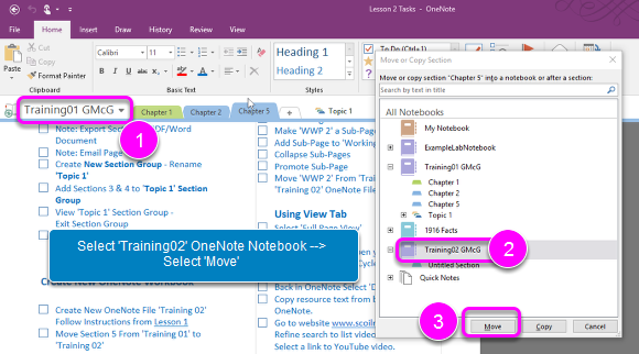 Move Section to Different Notebook (ii)