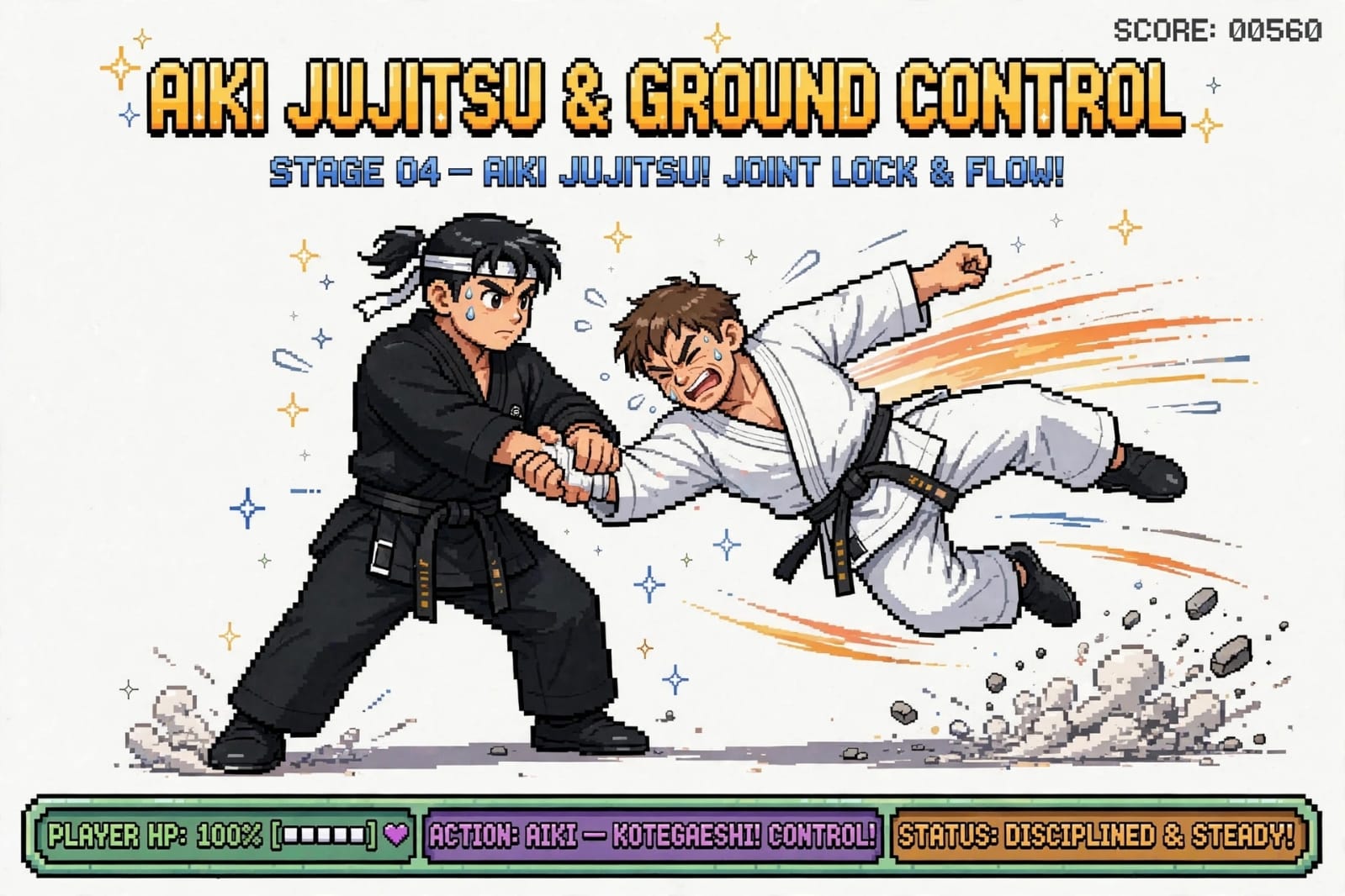 Aiki Jujitsu — tecnica 2