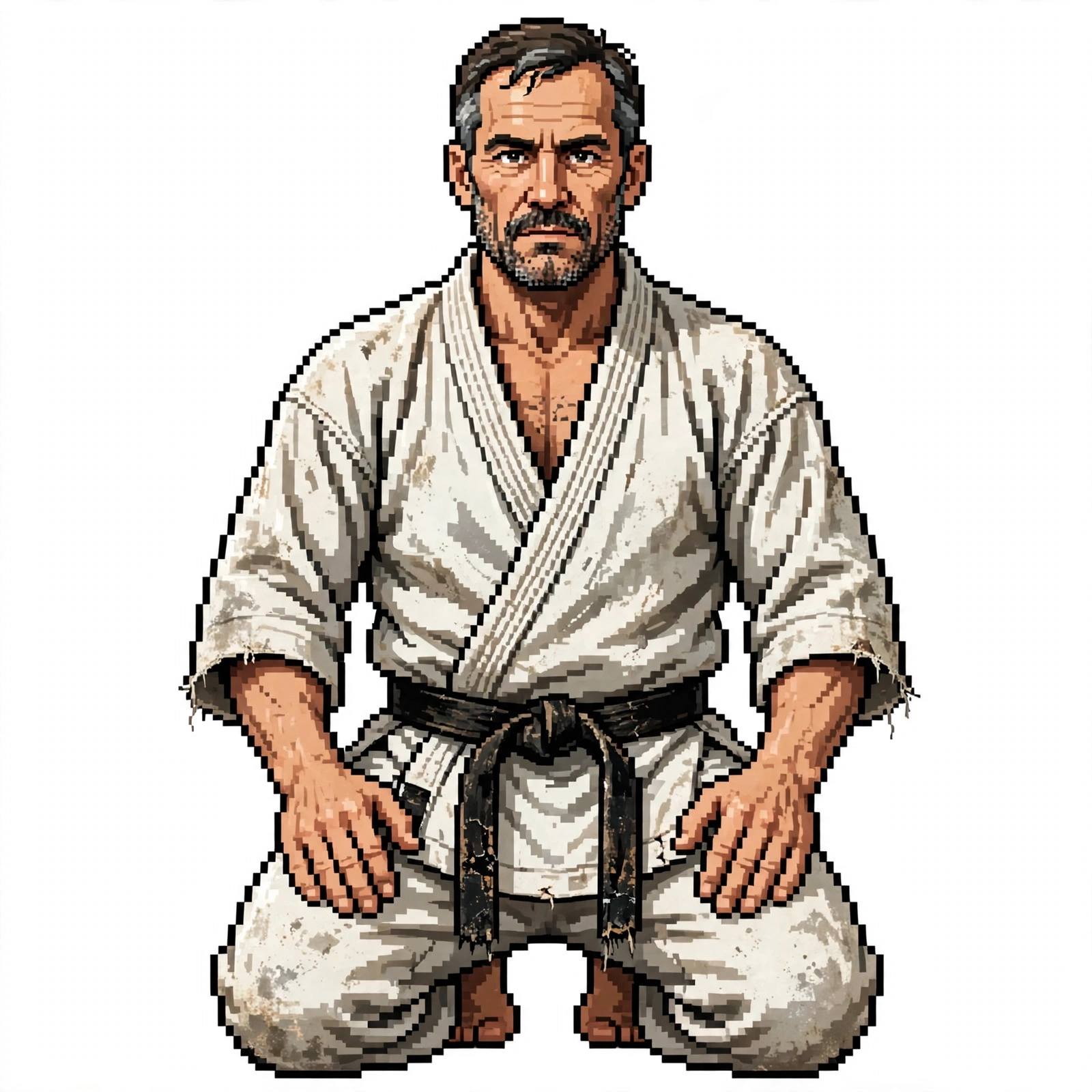 Ritratto illustrato di Loris in kimono