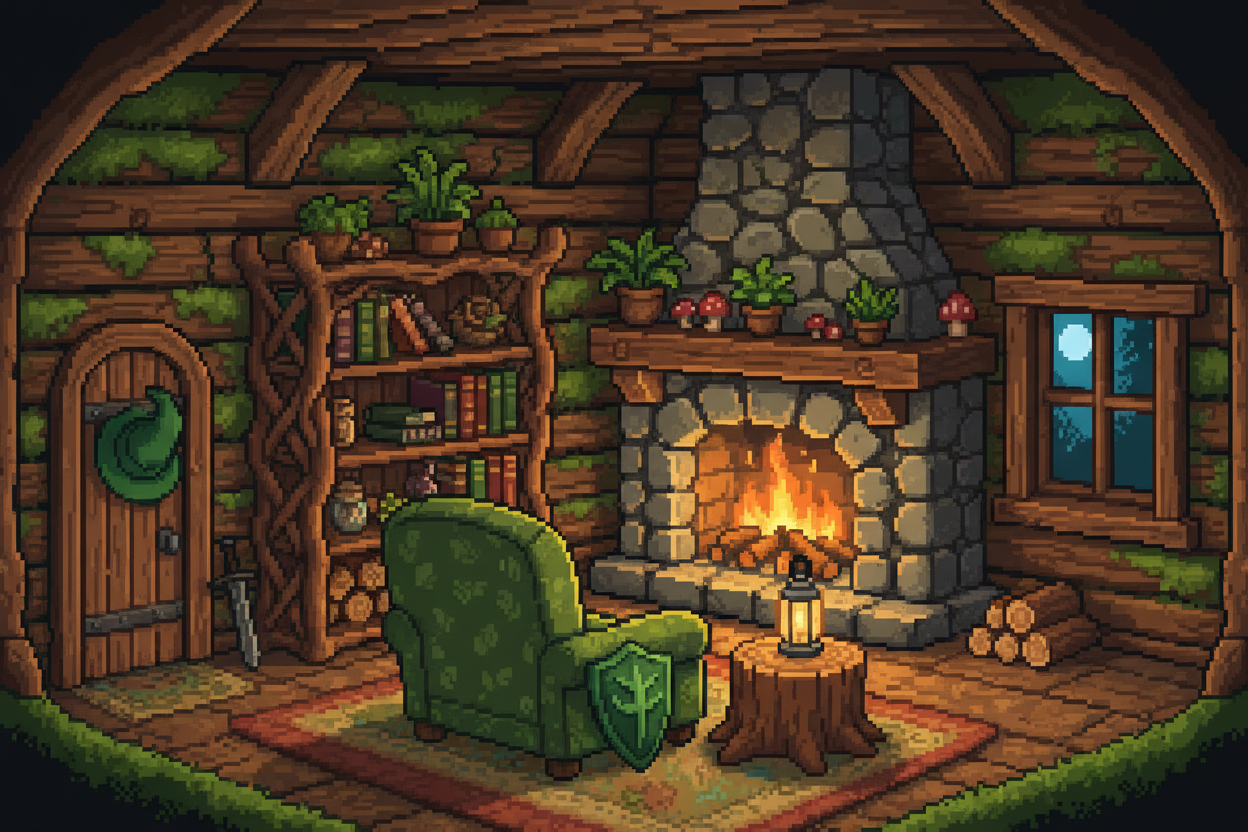 Lost in the Woods - Pixel Art