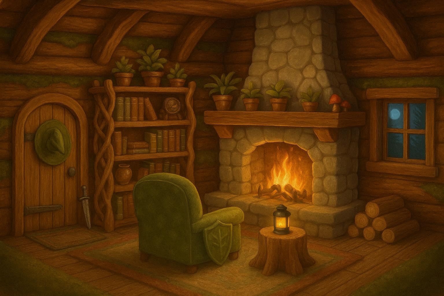 Lost in the Woods - Skeuomorphic