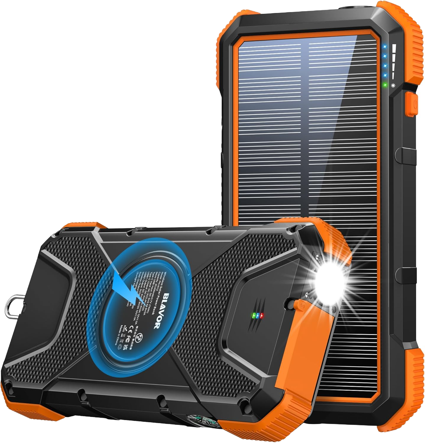BLAVOR Solar Charger Power Bank
