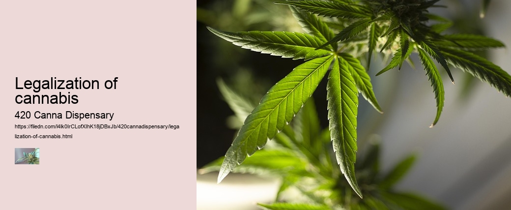 Legalization of cannabis