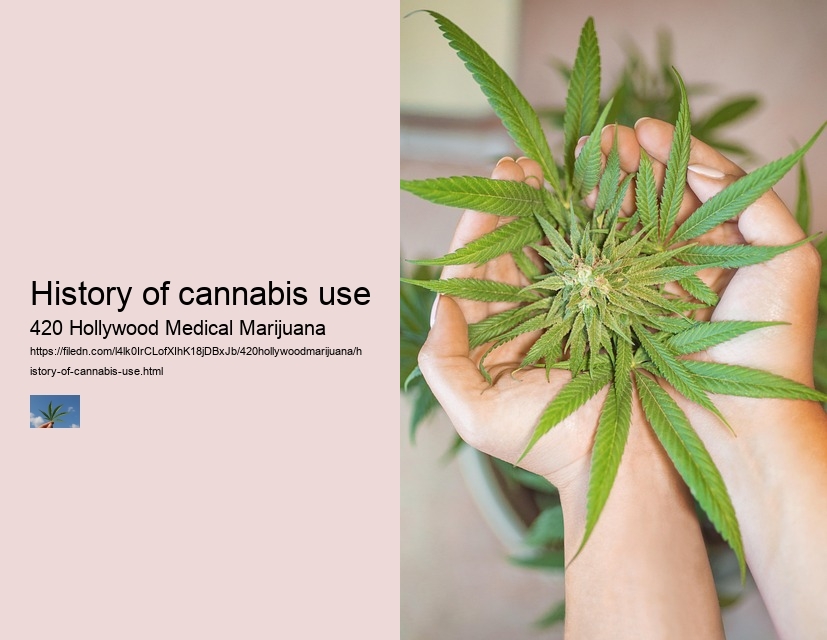 History of cannabis use