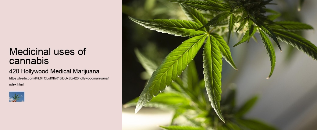 Medicinal uses of cannabis