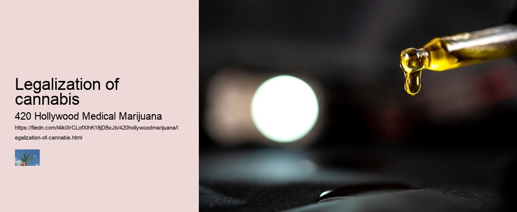 Legalization of cannabis