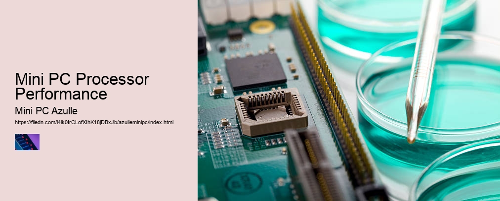 Mini PC Processor Performance