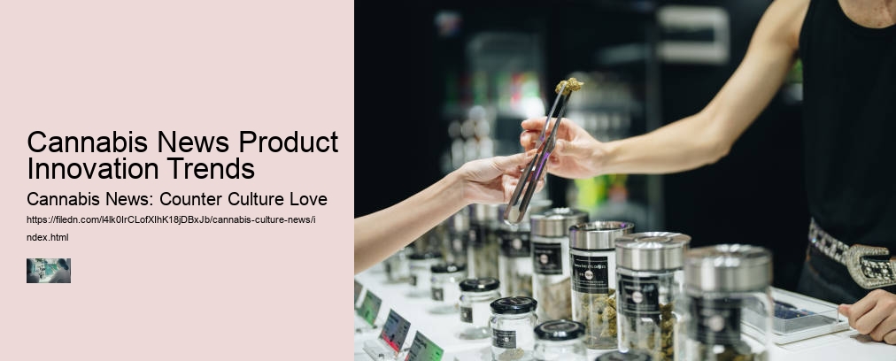 Cannabis News Product Innovation Trends
