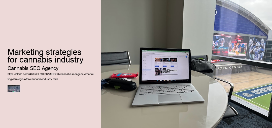 Marketing strategies for cannabis industry