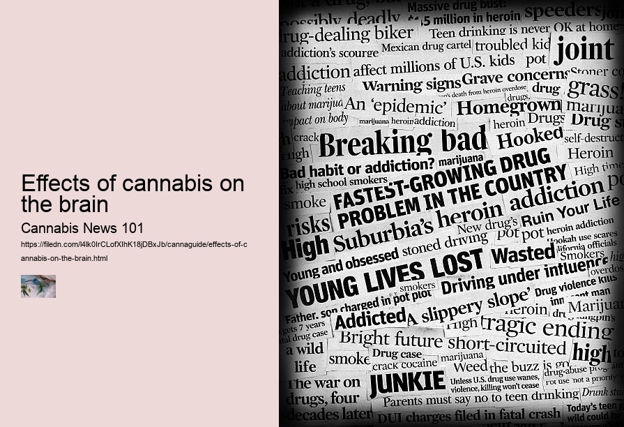 Effects of cannabis on the brain