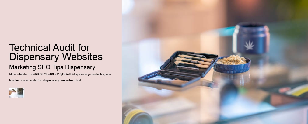 Technical Audit for Dispensary Websites