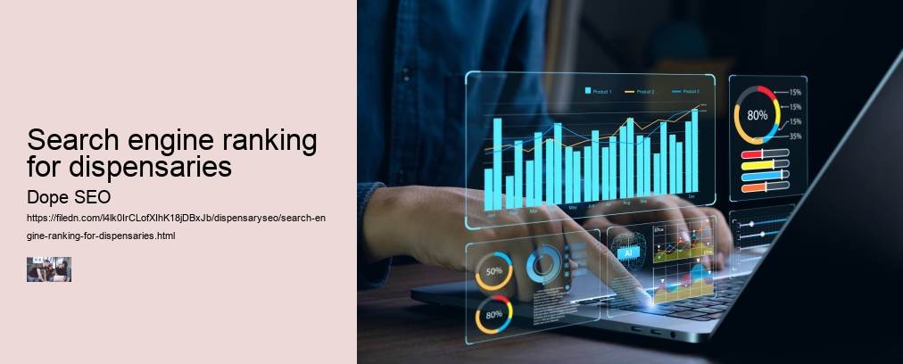 Search engine ranking for dispensaries