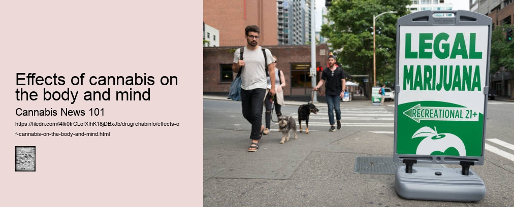 Effects of cannabis on the body and mind