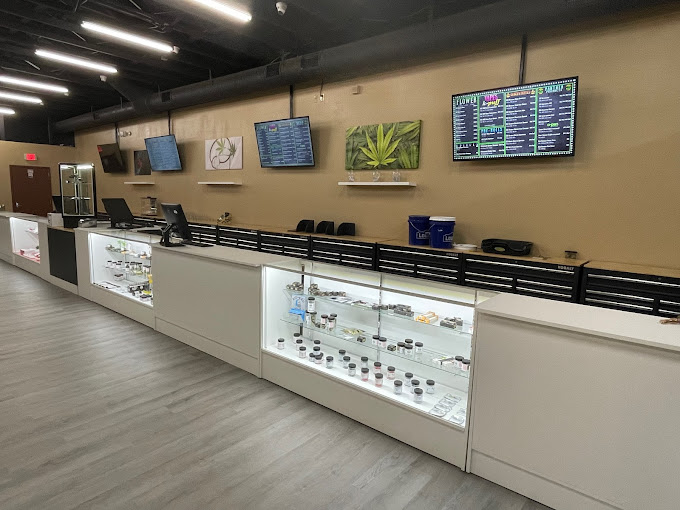 What products can you find at a cannabis dispensary?