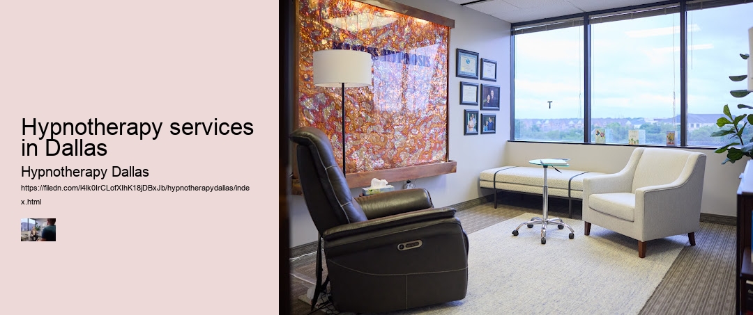 Hypnotherapy services in Dallas
