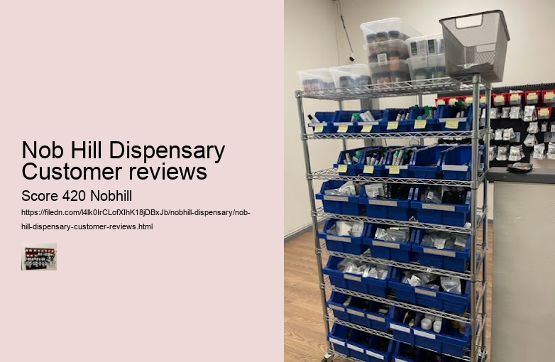 Nob Hill Dispensary Customer reviews