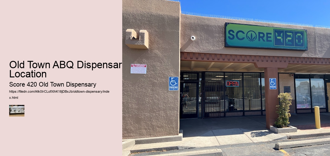 Old Town ABQ Dispensary Location