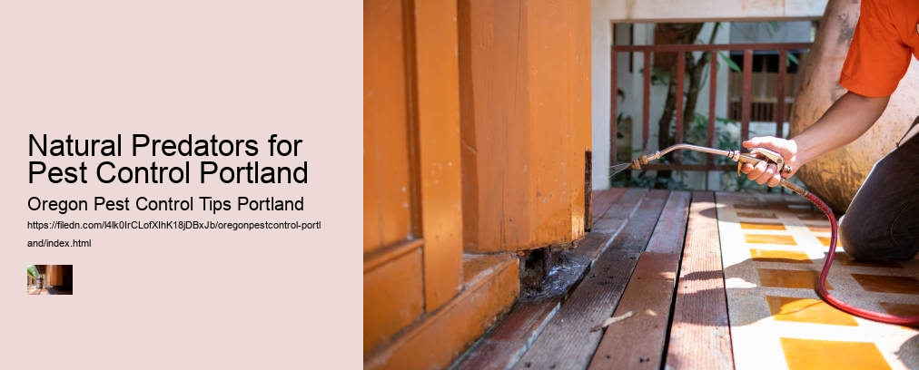 Natural Predators for Pest Control Portland