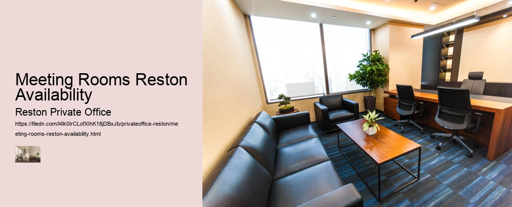 Meeting Rooms Reston Availability