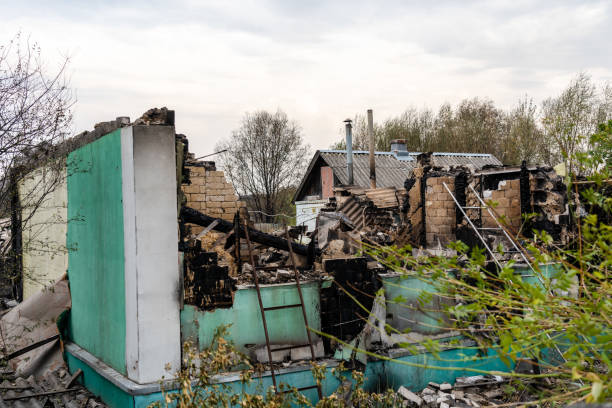 What is the process involved in restoring a residential property in Bethpage NY?