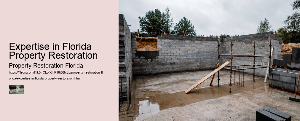 Expertise in Florida Property Restoration