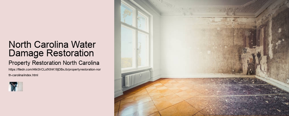 North Carolina Water Damage Restoration