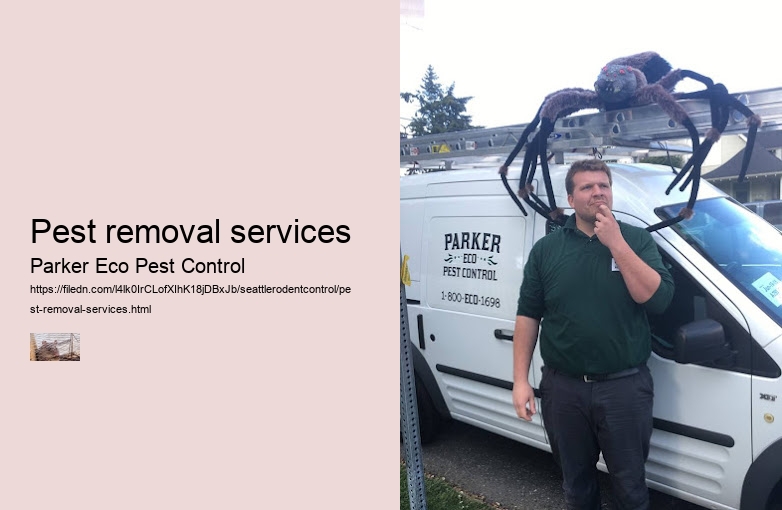 Pest removal services