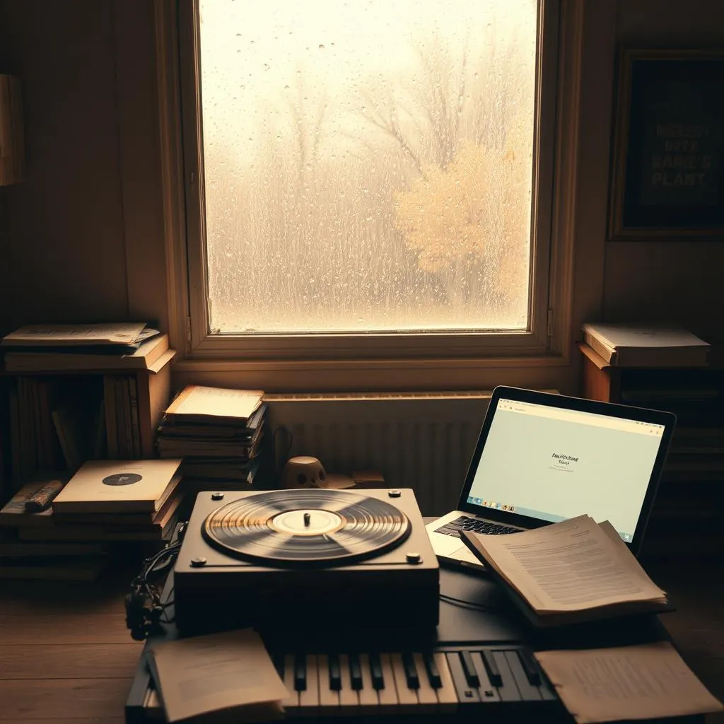 Rain On Old Textbooks