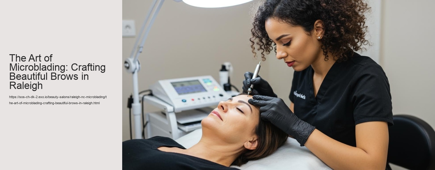 The Art of Microblading: Crafting Beautiful Brows in Raleigh