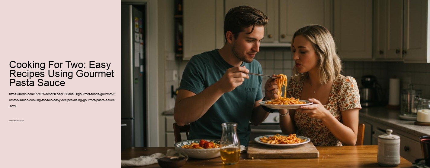 Cooking For Two: Easy Recipes Using Gourmet Pasta Sauce