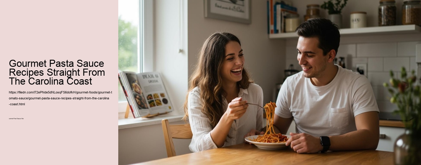 Gourmet Pasta Sauce Recipes Straight From The Carolina Coast