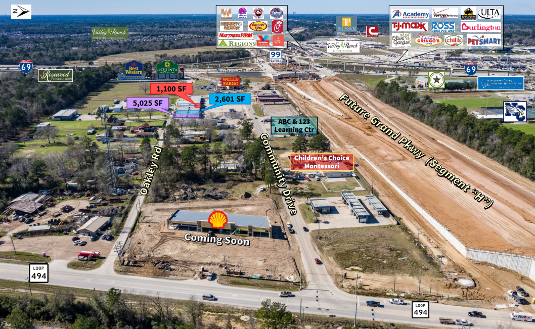 2258022489 Community Dr., New Caney, TX 77357 Site Prospects